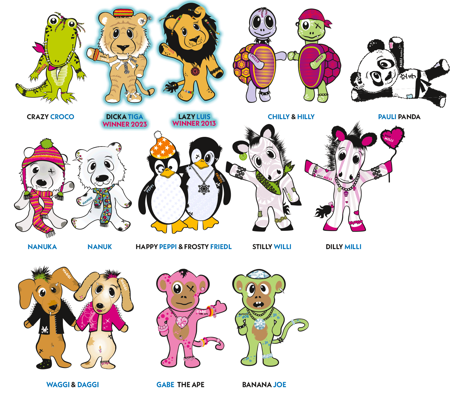 Crazy Shuttleberg Dolls 2011 - 2012